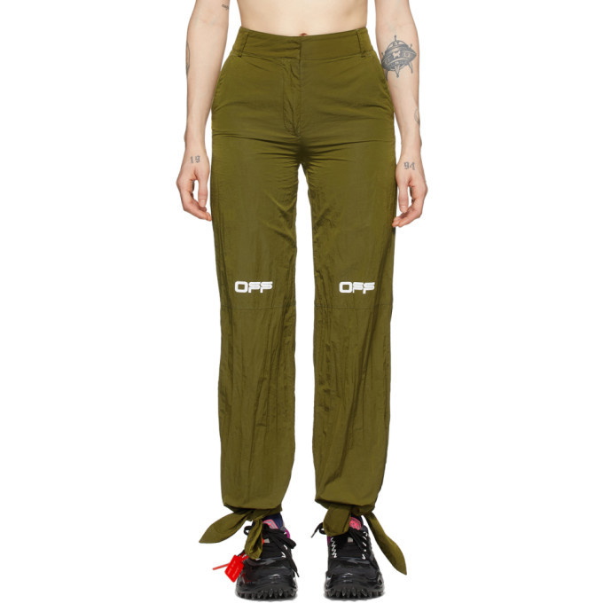Off-White Low-rise cotton sweatpants Off-White