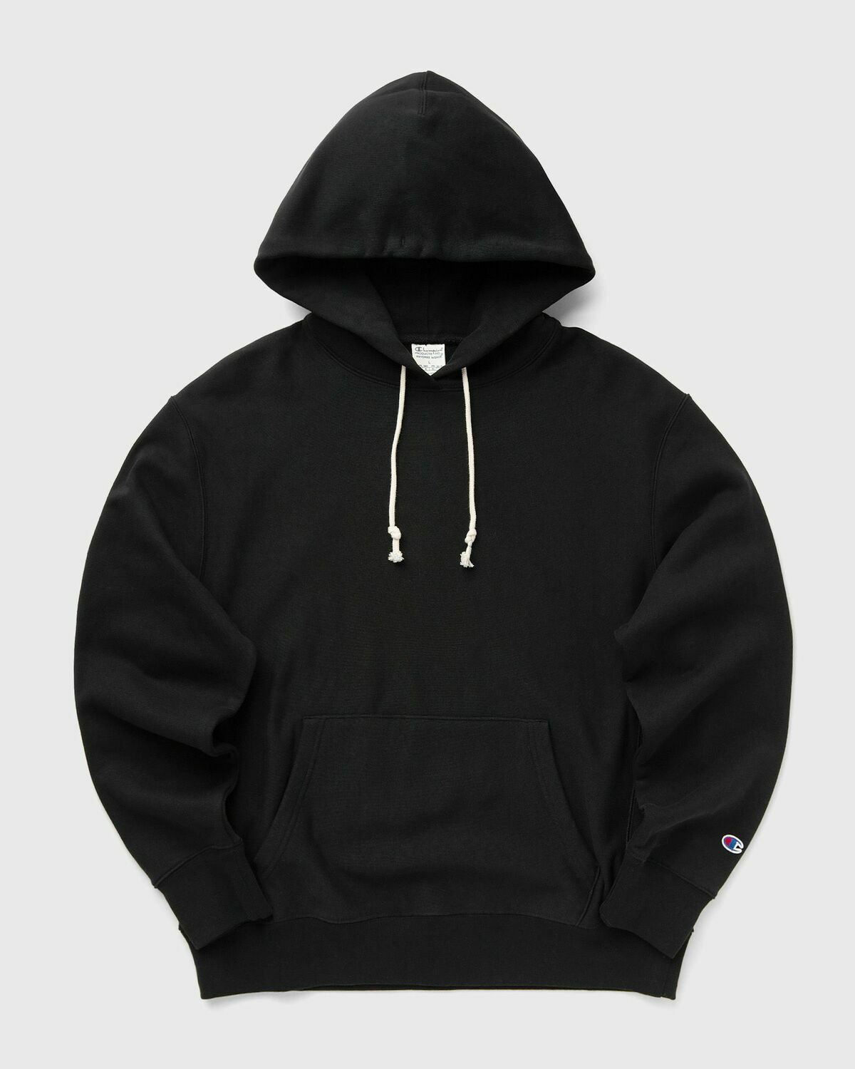 CHAMPION Hooded Sweatshirt Black Mens Hoody