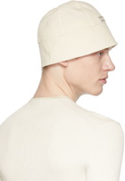 Jacquemus Off-White 'Le Marino' Bucket Hat