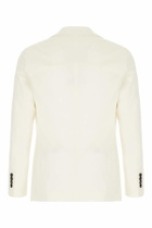 Circolo 1901 Ivory Cotton Blazer