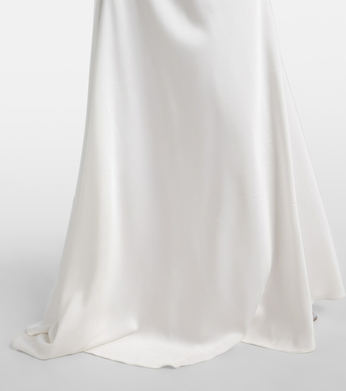 Clio Peppiatt Paloma beaded satin corset gown