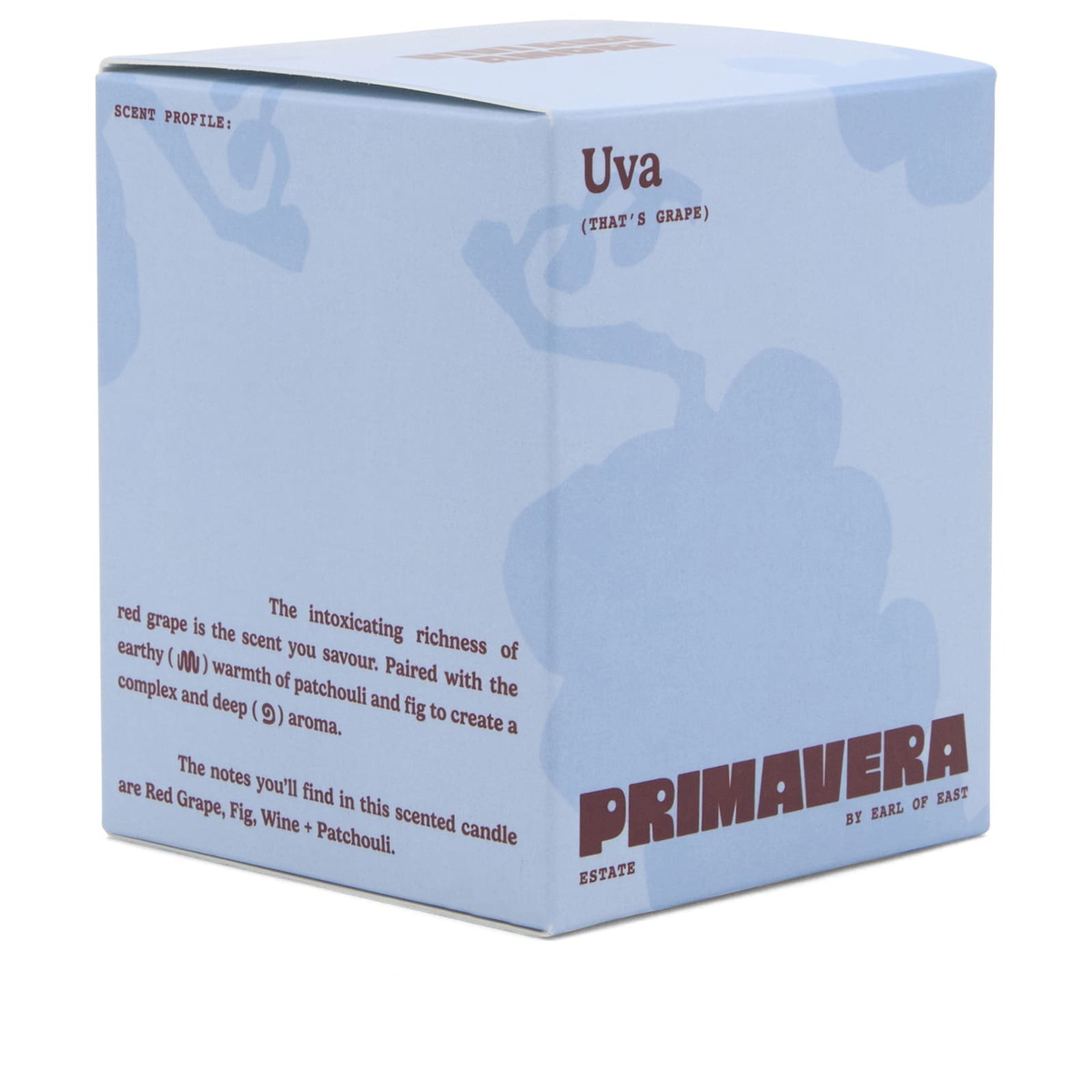 Earl of East x Primavera Estate Candle - UVA 