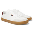 Paul Smith - Earl Suede-Trimmed Leather Sneakers - Men - White