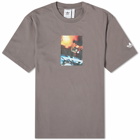 Adidas Men's Picture T-shirt in Charcoal
