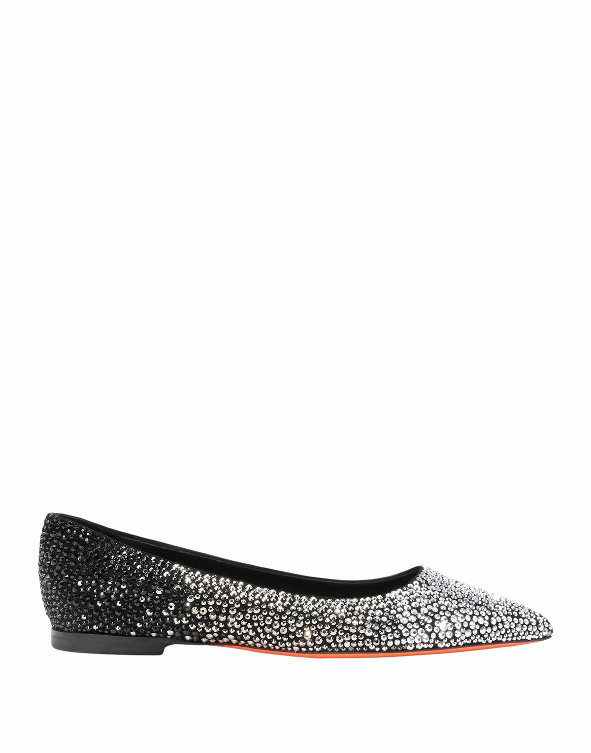 Santoni Womens Ballet flats in Black