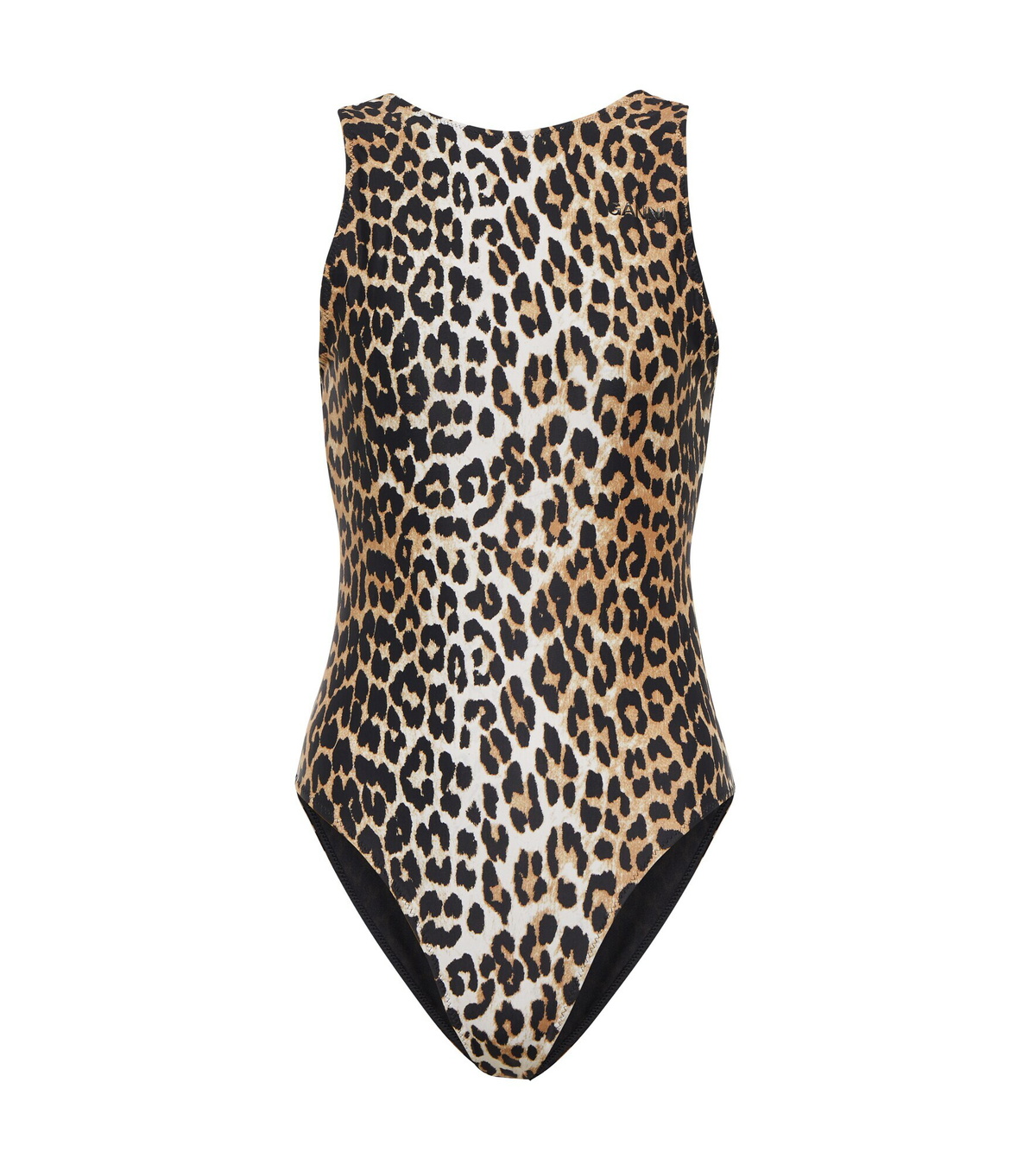 Ganni - Leopard-print swimsuit GANNI