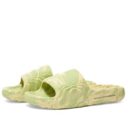 Adidas Men's Adilette 22 in Magic Lime/Desert Sand