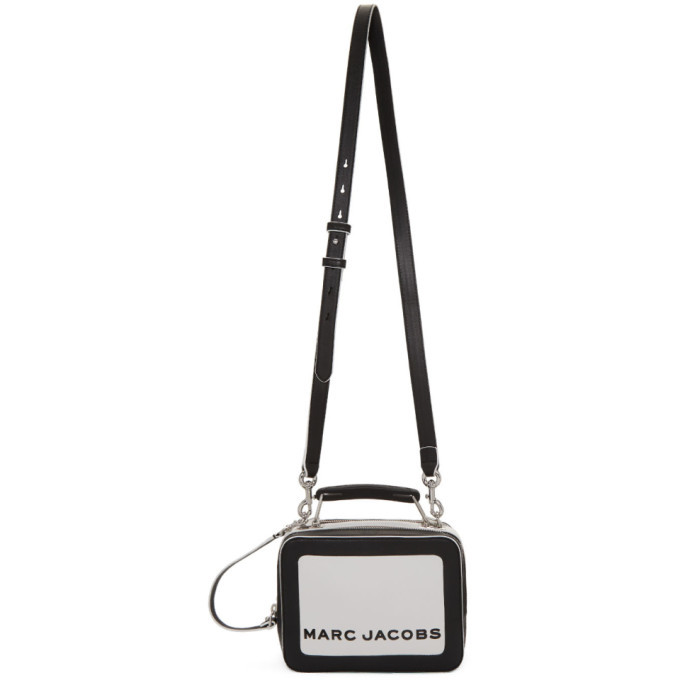 Marc jacobs box discount bag black and white