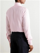 TOM FORD - Cutaway-Collar Lyocell-Blend Poplin Shirt - Pink