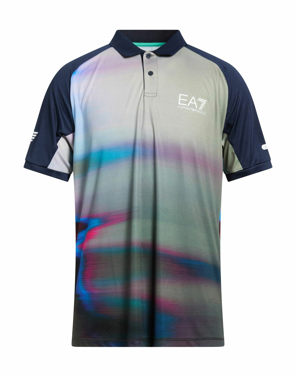 Ea7 Mens Polo shirt in Sage green