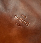 Berluti - Jour Off Large Leather Holdall - Brown