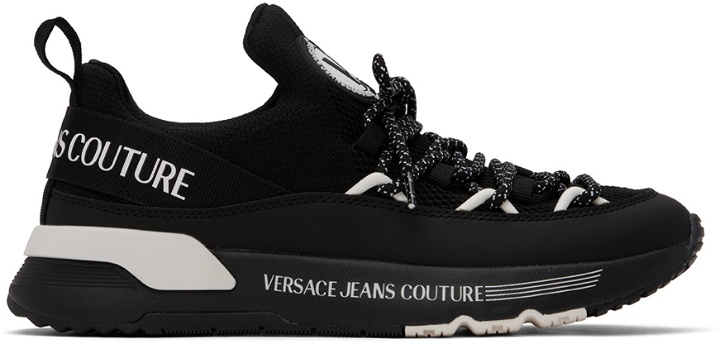 Photo: Versace Jeans Couture Black Dynamic Sneakers