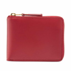 Comme des Garçons SA7100 Classic Wallet in Red