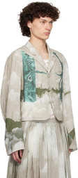 UNDERCOVER Gray UC1E4106-1 Blazer