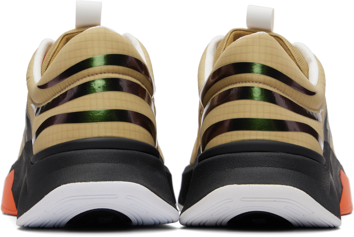 Valentino Garavani Khaki Panther Blaze Low-Top Sneakers
