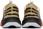Valentino Garavani Khaki Panther Blaze Low-Top Sneakers