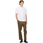 Hugo White Ermino Short Sleeve Shirt