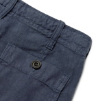 Hartford - Boys Ages 2 - 12 Linen-Chambray Drawstring Trousers - Men - Navy