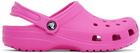 Crocs Pink Classic Clogs