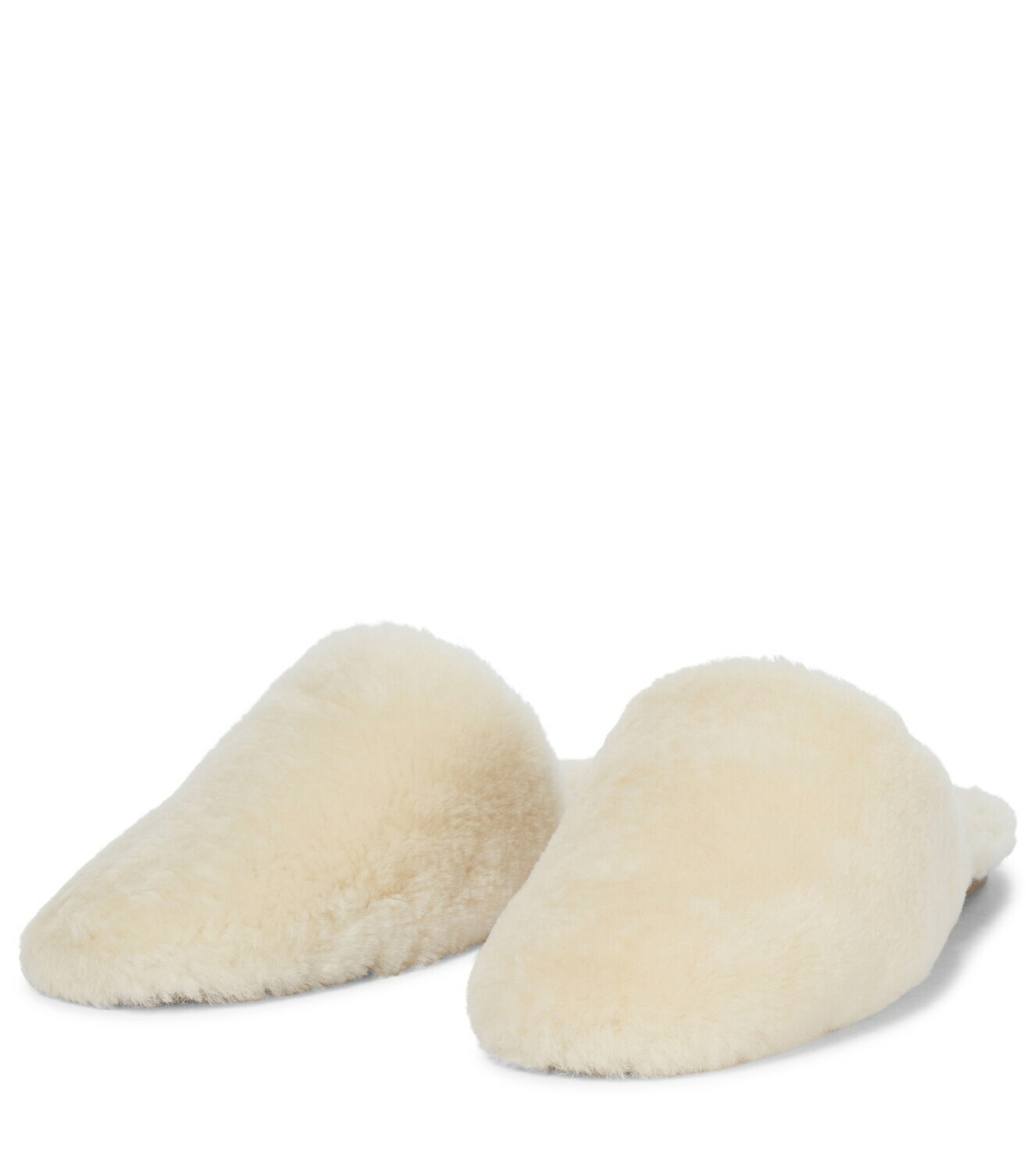 Aeyde Kelly shearling slippers