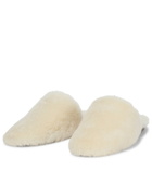 Aeyde Kelly shearling slippers