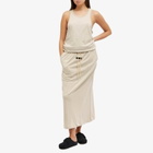 Fear of God ESSENTIALS Women's Essentials Tanktop in Silver Cloud