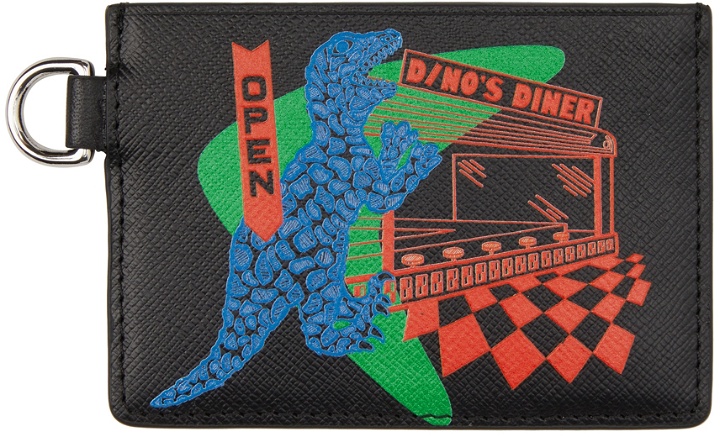 Photo: PS by Paul Smith Black 'Dino's Diner' Card Holder