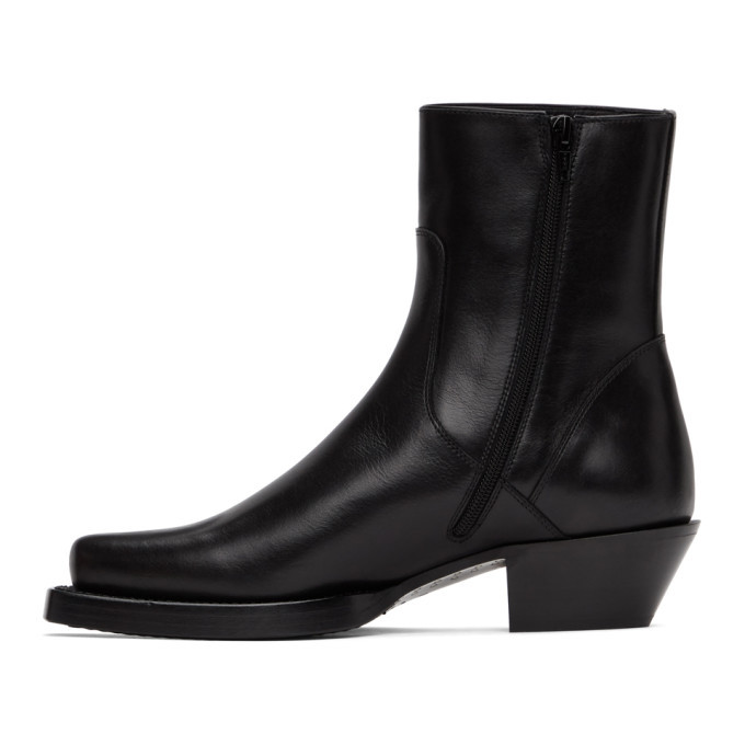 VETEMENTS Black Texas Boots Vetements