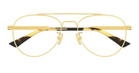 Bottega Veneta Eyewear Bv1340ok-001 - Gold Rx / Asian Fit Glasses