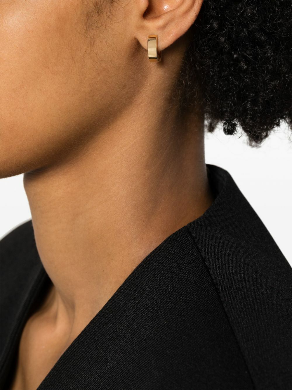 Anita Ko 18K Yellow Gold Huggie-Hoop Earrings Anita Ko