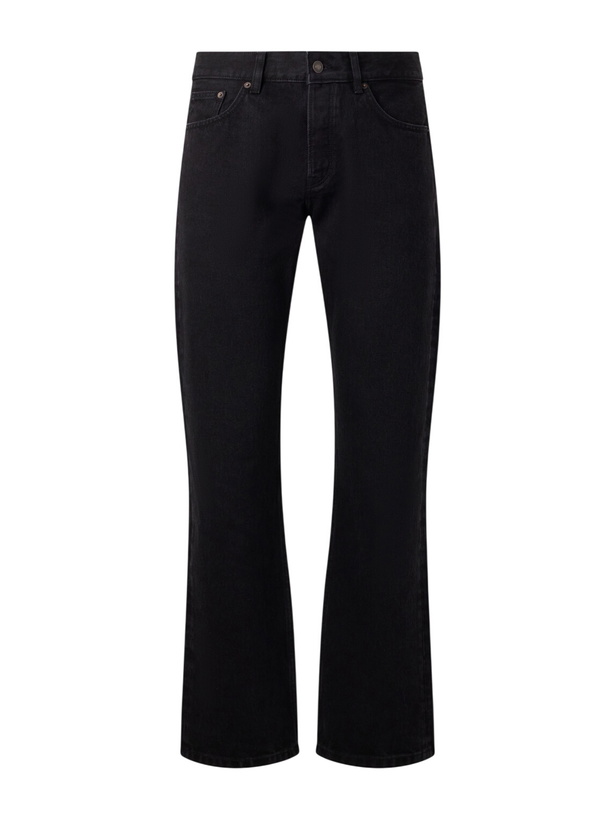 Photo: Jeanerica - Arrow Straight-Leg Cotton Jeans - Black