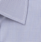 Kingsman - Turnbull & Asser Navy Puppytooth Cotton Shirt - Blue