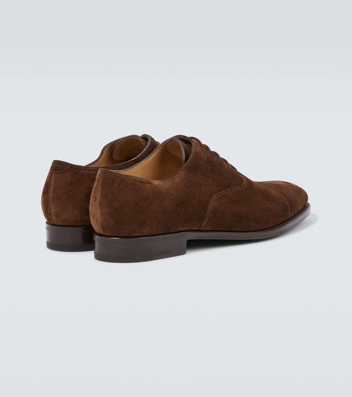 John Lobb City II suede Derby shoes John Lobb