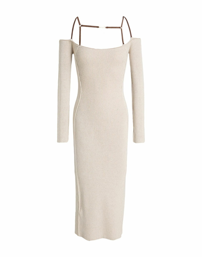 Photo: Jacquemus Womens Midi dress in Beige