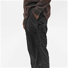 Good Morning Tapes Men's Recycled Ripstop Workers Pant in Black