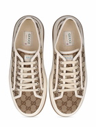 GUCCI - Gg Tennis Treck Canvas Sneakers