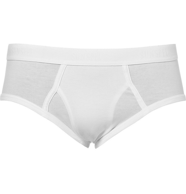 Photo: Sunspel - Superfine Cotton Briefs - Men - White