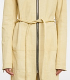 Rick Owens - Klaus distressed leather coat