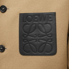 Loewe Men's Workwear Jacket in Beige/Khaki Green