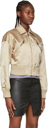 1017 ALYX 9SM Beige Luna Bomber Jacket