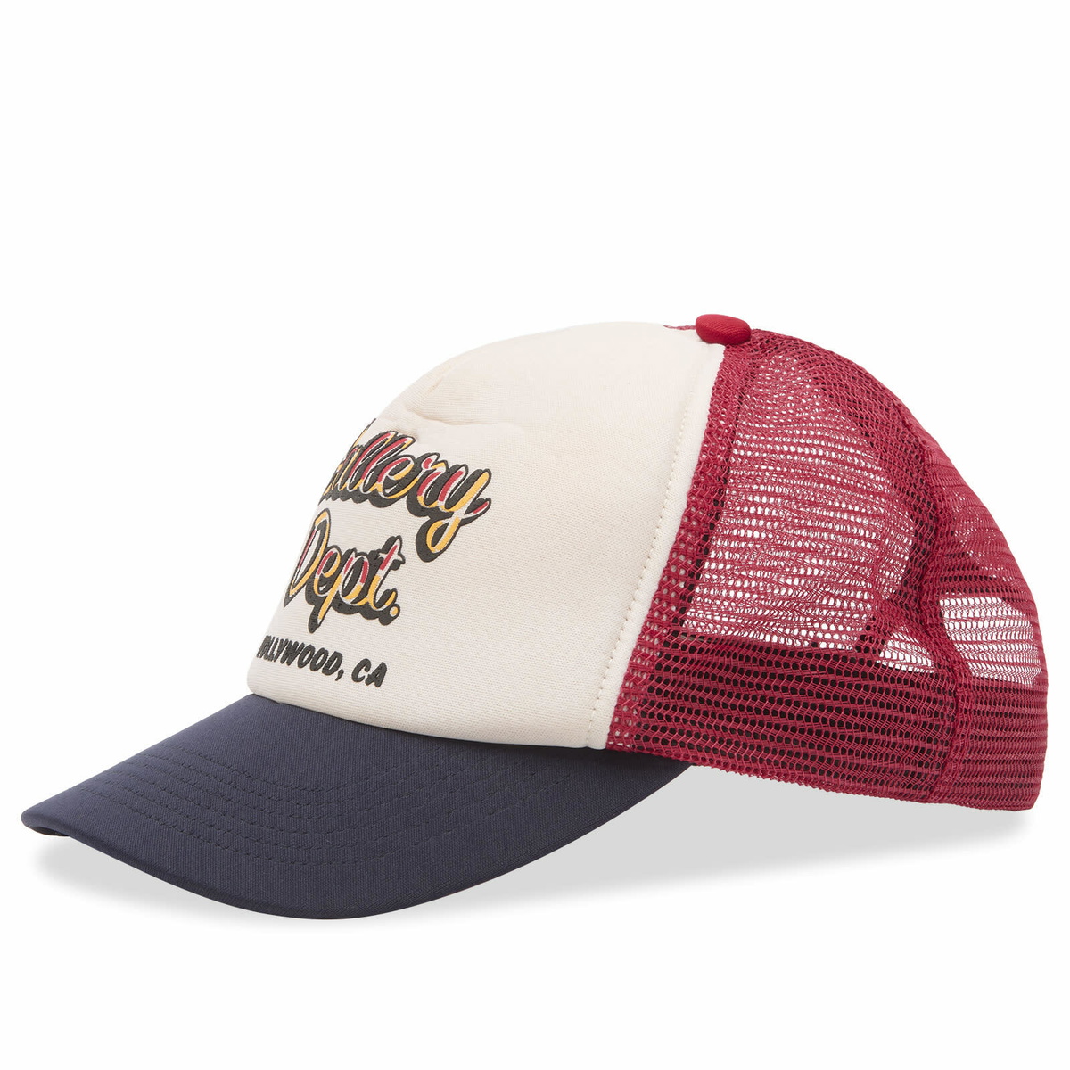 Gallery Dept Men's . Local Trucker Cap in Red/White/Blue 