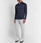 Nike Golf - Vapor Striped Dri-FIT Half-Zip Golf Top - Blue