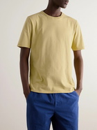 Folk - Garment-Dyed Cotton-Jersey T-shirt - Yellow