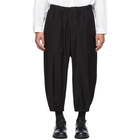 Yohji Yamamoto Black Tab Gather Trousers