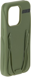 Urban Sophistication Green 'The Kick' iPhone 14 Pro Case