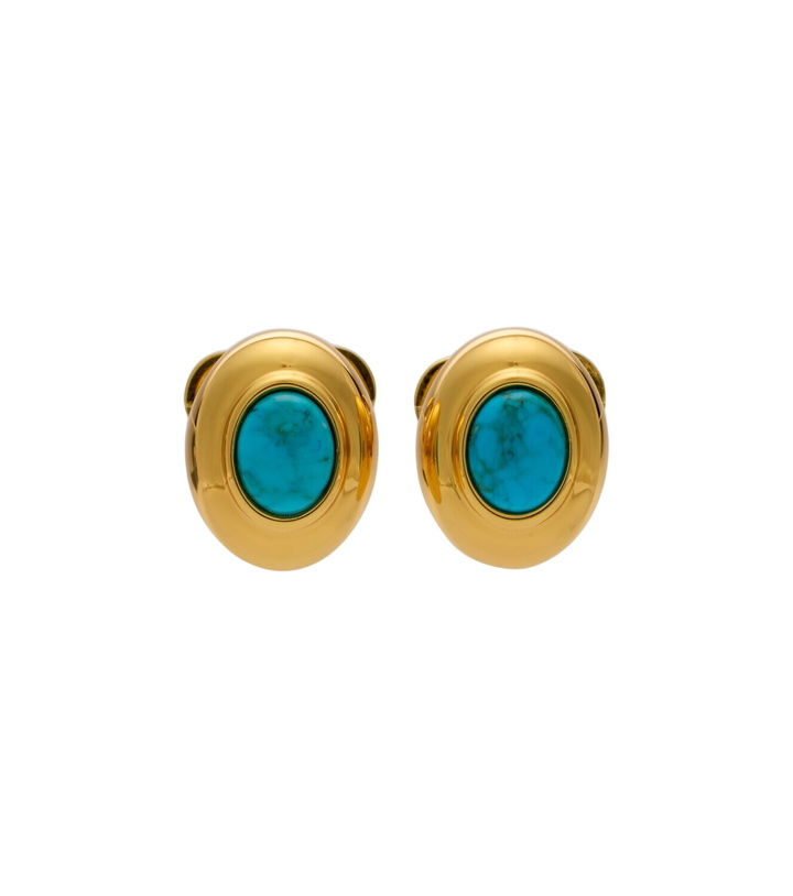 Photo: Déhanche Stone embellished stud earrings
