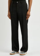 Helmut Lang Straight-leg Wool Trousers Black