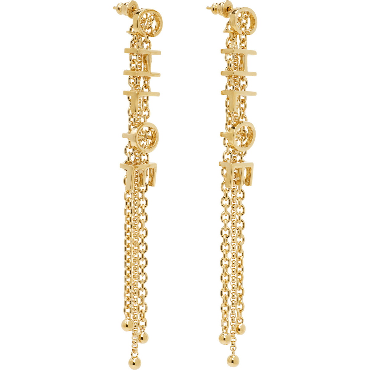 Chloé Logo Earrings