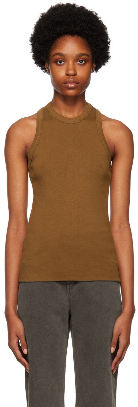 LOW CLASSIC Brown Classic Tank Top Low Classic