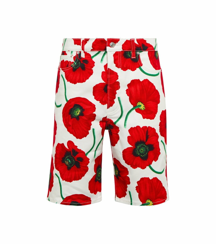 Photo: Kenzo - Floral printed cotton Bermuda shorts